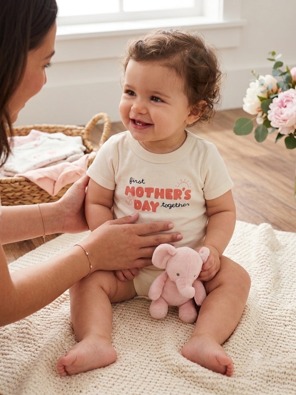 🎉(18m) Carter's "Mother's Day” Onesie